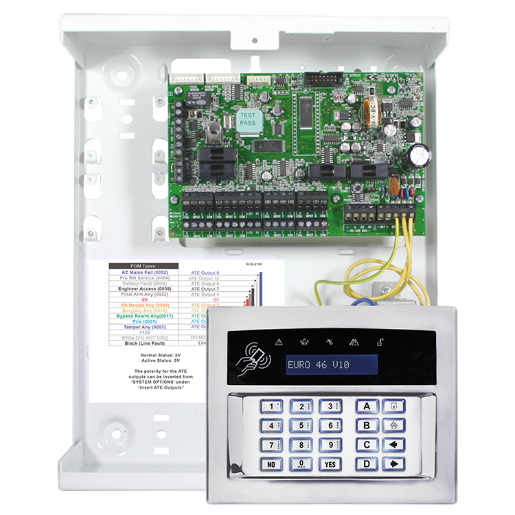 EURO 46 V10 Security Alarm System Product Range Pyronix Support